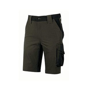 Upower Mercury Pantalon Corto Alta Calidad - Talla 3XL - Repelente al Agua, Transpirable, Secado Rapido, Multiples Bolsillos, Cintura Elastica, Protec