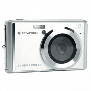 Agfaphoto DC5200 Camara Digital -  Sensor CMOS - Zoom Optico 8x - Color Plata