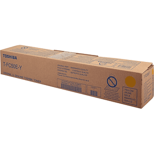 Toshiba T-FC50EY Amarillo Cartucho de Toner Original - 6AJ00000111/6AJ00000225/6AJ00000299