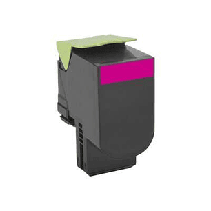 Lexmark CX410/CX510 Magenta Cartucho de Toner Original - 80C2HM0/80C2HME/802HM
