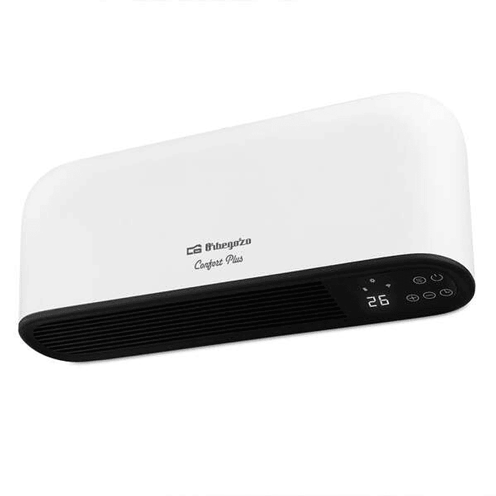 Orbegozo SPW 8000 Calefactor Wifi Baño - IP-21 - Elementos Ceramicos PTC - Programable - Dos Niveles de Calor - Funcion Memoria - Mando a Distancia 1
