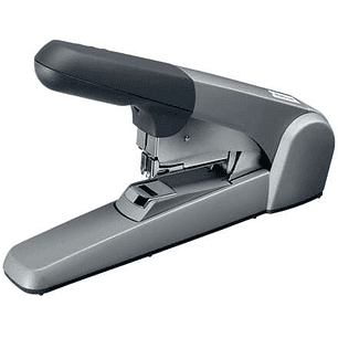 Petrus 1400 Grapadora de Gruesos - Hasta 60 Hojas - Grapado Plano - Para Grapas 25/10 - Color Gris