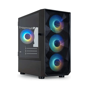 Tooq Seizure Caja Minitorre Gaming Micro-ATX/Mini-ITX - Panel Lateral Cristal Templado - Tamaño Disco Soportado 3.5
