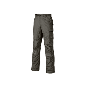 Upower Nimble Pantalon de Trabajo Confortable y Resistente - Talla 50 - Multiples Bolsillos, Cintura Elastica, Costuras Triples, Proteccion DPI1 - Col