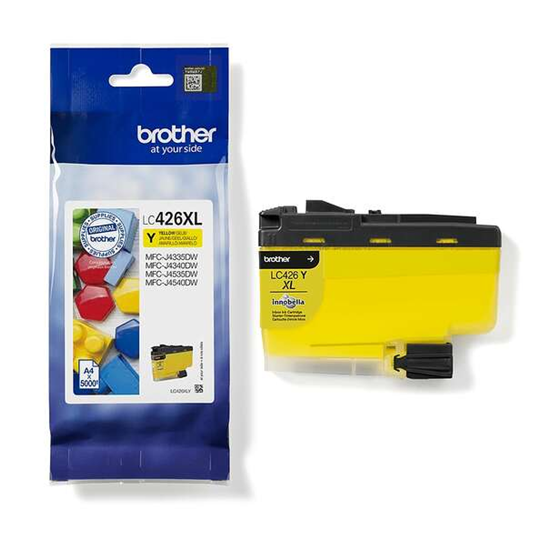 Brother LC426XL Amarillo Cartucho de Tinta Original - LC426XLY 1