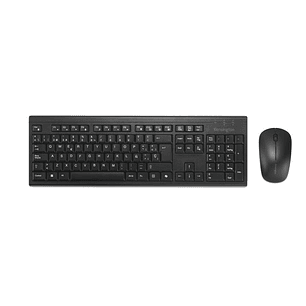 Kensington Kit de Teclado Inalambrico y Raton Inalambrico Bluetooth, USB 2.4GHz - Recargables - Teclado con Tecla Copilot - Indicadores LED -  Color N