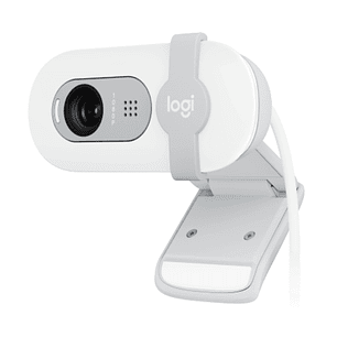 Logitech Brio 100 Webcam Full HD - 2 Megapixeles - Antirreflectante - Color Blanco Crudo