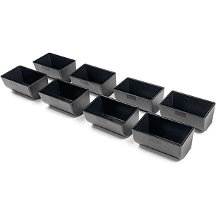 Safescan 4141CC Juego de 8 Tazas para Cajones - Organiza y Protege tus Billetes y Monedas - Compatible con Cajones Serie 4141