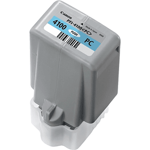 Canon PFI4100 Cyan Photo Cartucho de Tinta Original - PFI4100PC/6781C001