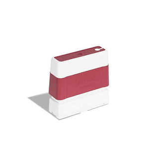 Brother PR1060R6P Pack de 6 Monturas de Sellos Originales - 10x60mm - Color Rojo