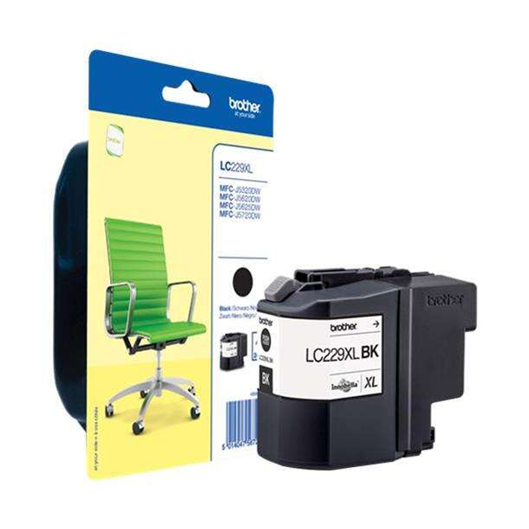 Brother LC229XL Negro Cartucho de Tinta Original - LC229XLBKBP 1