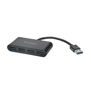 Kensington Hub 4 Puertos USB 3.0 - Amplia Productividad - Negro