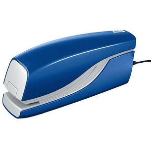 Petrus E-110 Contactless Grapadora Electrica - Hasta 10 Hojas - Grapado Cerrado - Color Azul