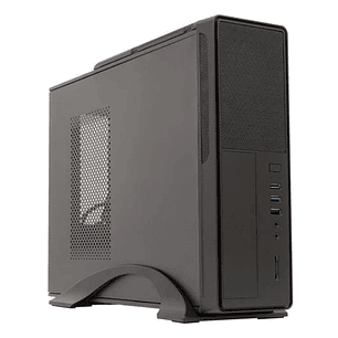 Unykach UK2010 Caja Torre ITX, MicroATX - Fuente de Alimentacion 450W Incluida - Tamaño Disco Soportado 3.5