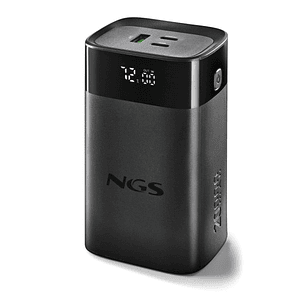NGS TWIX20 Powerbank 20000mAH 65W PD y QC - USB-A, USB-C - Color Negro