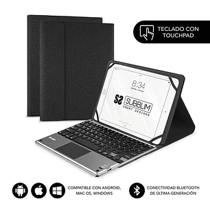 Subblim Teclado Bluetooth extraíble - Funda universal 9-10.1