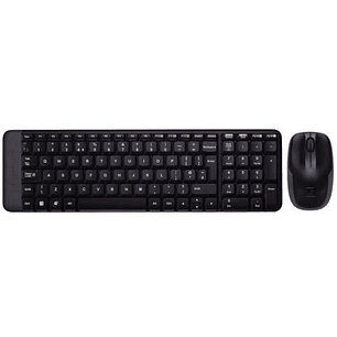 Logitech MK220 Pack Inalambrico Teclado K220 + Raton M150 3 Botones - Uso Ambidiestro - Portugues