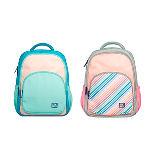 Oxford Mochila Adaptable a Trolley Colorblock - Poliester Reciclado RPET - Capacidad 22L - 2 Modelos Disponibles