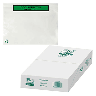 Dohe ECO Caja de 250 Sobres Autoadhesivos para Envio de Documentos 240x180mm - Packing List Especial Envios