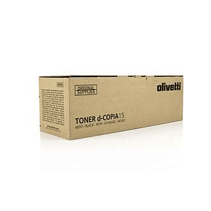 Olivetti D-Copia 15/D-Copia 20 Negro Cartucho de Toner Original - B0360