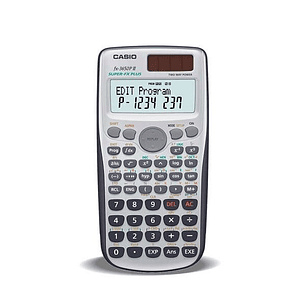 Casio FX-3650PII Calculadora Programable de Sobremesa - Pantalla de 2 Lineas - 279 Funciones - 360 Pasos de Programacion - Alimentacion con Pilas y So