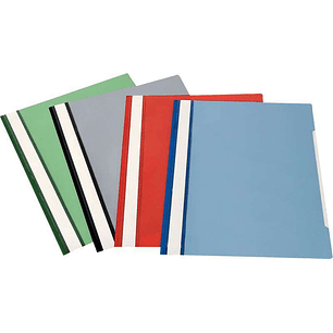 Esselte Fastener Dossiers PVC A4 - 150 Micras - Mecanismo Metalico - Negro