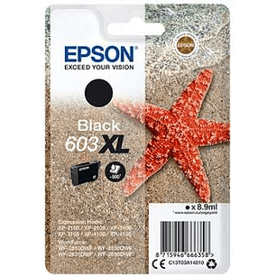 Epson 603XL Negro Cartucho de Tinta Original - C13T03A14010