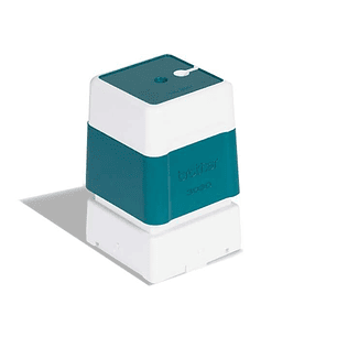 Brother PR3030G6P Pack de 6 Monturas de Sellos Originales - 30x30mm - Color Verde