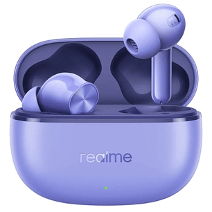Realme Buds T200 Lite Auriculares True Wireless - Bluetooth 5.4 - 4 Microfonos - 7 Horas Autonomia - Color Morado