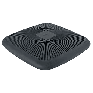 Leitz Ergo Active Wobble Cojin de Asiento Hinchable - Con Certificacion IGR - Mejora la Circulacion y Alivia la Presion en la Columna - Color Gris Osc