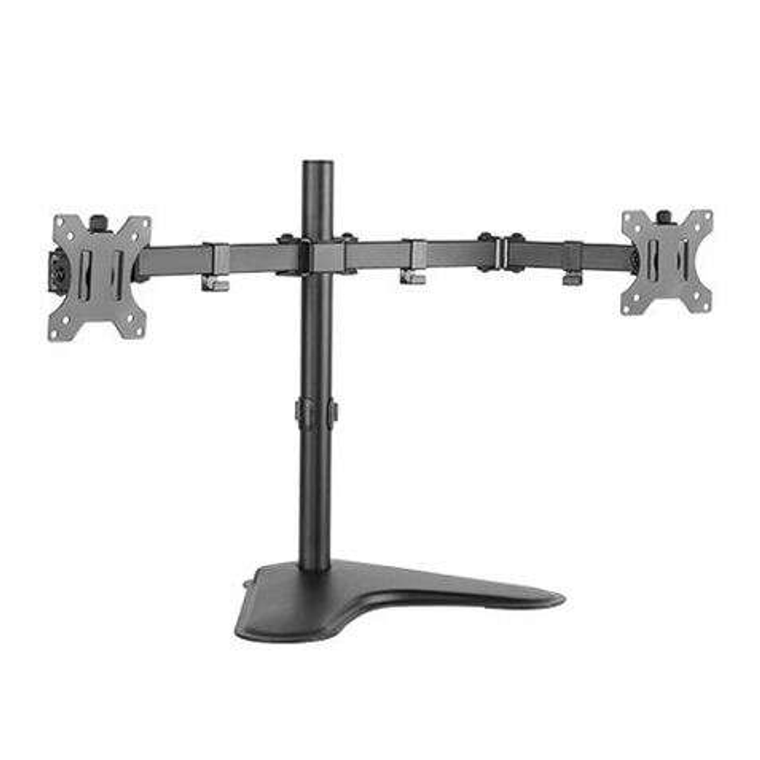 Cromad Soporte de Mesa con Brazos Articulados para 2 Monitores de 13