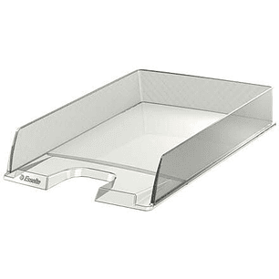 Esselte Europost Bandeja Portadocumentos - Plastico Transparente - Formato Vertical - A4 - Color Cristal