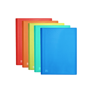 Oxford Urban A3 Carpeta de 20 Fundas Soldadas A3 - Tapa de Plastico Translucido - Colores Surtidos