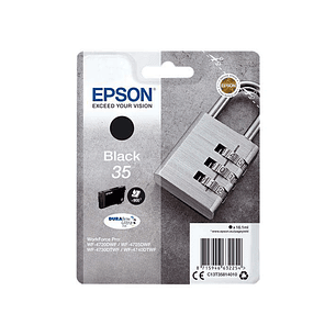 Epson T3581 (35) Negro Cartucho de Tinta Original - C13T35814010