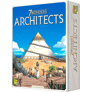 7 Wonders Architects Juego de Cartas - Tematica Historia - De 2 a 7 Jugadores - A partir de 8 Años - Duracion 25min. aprox.