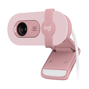 Logitech Brio 100 Webcam Full HD - 2 Megapixeles - Antirreflectante - Rosado