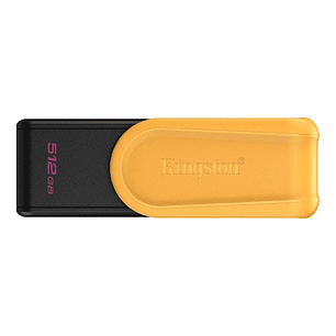 Kingston DataTraveler Exodia Memoria USB 512GB - USB 3.2 Gen 1 - Tapa Giratoria - Color Amarillo