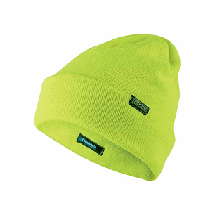 Upower One Ropa de Trabajo con Gorro de Invierno Thinsulate - Talla Unica - Linea Plus, Comodidad y Proteccion, Material Acrilico - Color Amarillo Flu