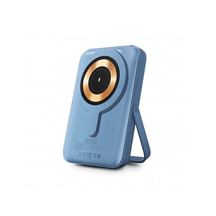 Urban Factory Magnee Power Powerbank Universal 10000mAh - Entrada USB-C - Salida USB-C, USB-A e Inalambrica - Color Azul