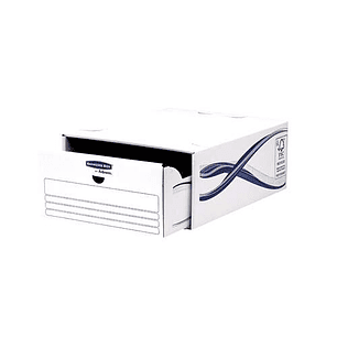 Fellowes Bankers Box Basic Pack de 5 Cajones Archivadores - Carton Reciclado Certificacion FSC