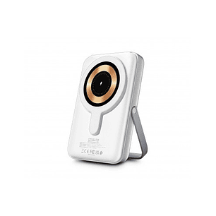 Urban Factory Magnee Power Powerbank Universal 10000mAh - Entrada USB-C - Salida USB-C, USB-A e Inalambrica - Color Blanco