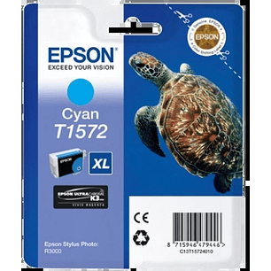 Epson T1572 Cyan Cartucho de Tinta Original - C13T15724010