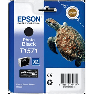 Epson T1571 Negro Photo Cartucho de Tinta Original - C13T15714010