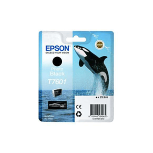 Epson T7601 Negro Photo Cartucho de Tinta Original - C13T76014010