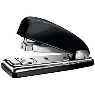 Petrus 226 WOW Grapadora Metalica + Caja de 200 Grapas - Hasta 30 Hojas - Grapado Cerrado, Abierto y Clavado - Color Negro
