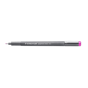 Staedtler Pigment Liner 308 Rotulador Calibrado - Trazo 0.5mm - Secado Rapido - Color Fucsia