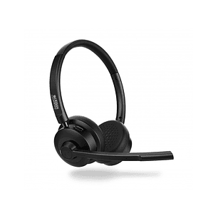 Urban Factory Movee Auriculares Supraaurales de Diadema para Conferencia - Bluetooth 5.3 - Color Negro