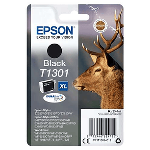 Epson T1301 Negro Cartucho de Tinta Original - C13T13014012
