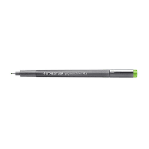 Staedtler Pigment Liner 308 Rotulador Calibrado - Trazo 0.5mm - Secado Rapido - Color Verde Claro