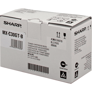 Sharp MXC30 Negro Cartucho de Toner Original - MX-C30GTB